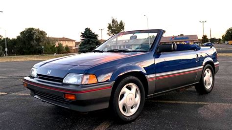 This Rare Honda Crx Convertible Deserves Some Tlc And It S For Sale