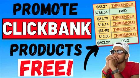 Promote Clickbank Products With Free Traffic Proven Tricks