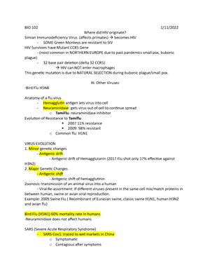 BIOL 102 L Sp23 Handout 04 Survey Of Protists Read The Following