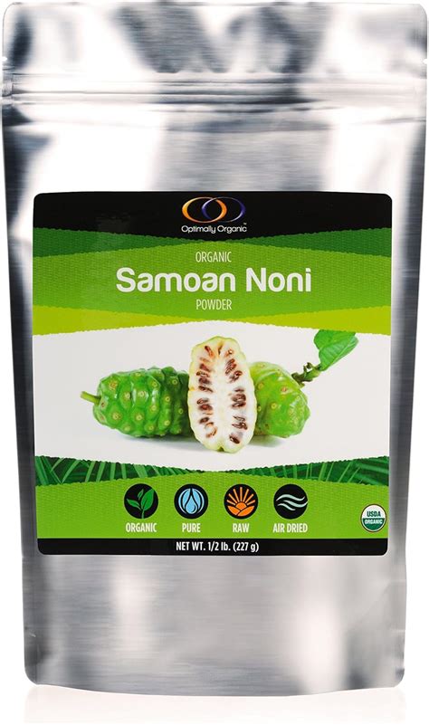 Optimally Organic Noni Powder Noni Supplement Noni