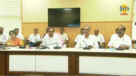 Cm Sri Kcr Participating In Virtual Inauguration Of Medical Colleges