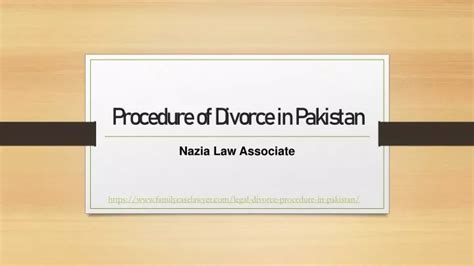 Ppt Legal Procedure Of Divorce In Pakistan In 2020 Powerpoint