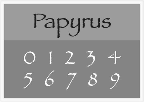 Papyrus Font Shop Wholesalers | brunofuga.adv.br