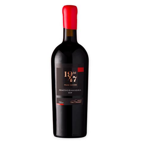 Vinho Dal Primitivo Di Manduria Vigne Vecchie Dop Domo Express