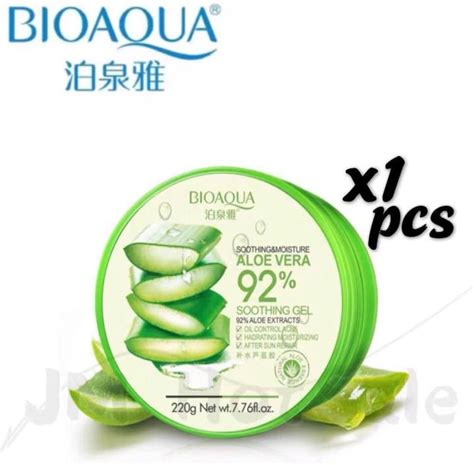 Pcs Original Bioaqua Soothing Moisture Aloe Vera Soothing