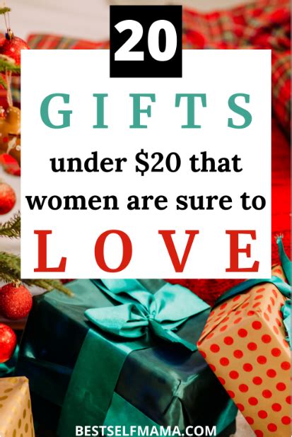 20 Awesome Gifts Under $20 Women Will Love - Best Self Mama