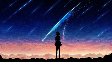 1080p Free Download Your Name Kimi No Na Wa Anime 137 Blue