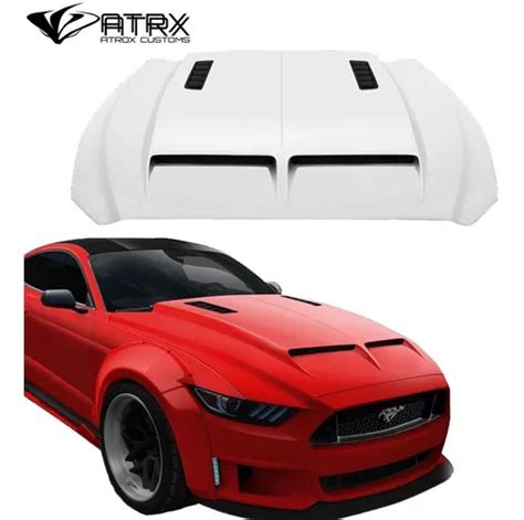 Cofre Capo Gt500 Style Frp Duraflex Ford Mustang 2015 2017 Meses Sin