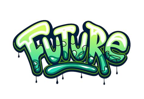 Premium Vector | Future graffiti street art and urban style lettering ...