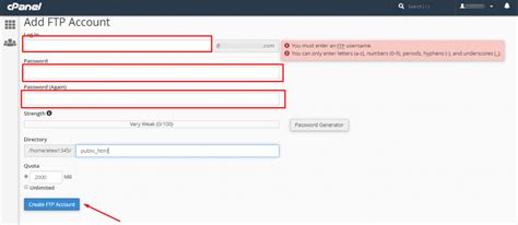 How To Create An Ftp Account In Cpanel Better Tech Tips