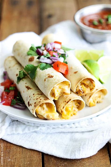 Chicken Tortilla Roll Ups With Cream Cheese