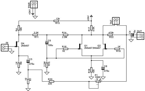 Jfet Preamp Schematic