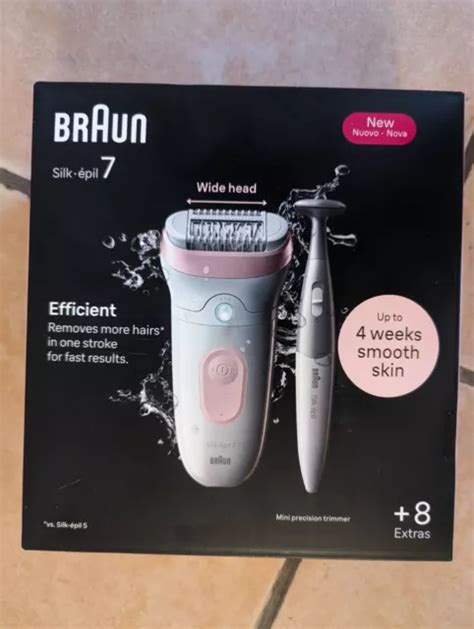 EPILATEUR ÉLECTRIQUE BRAUN Silk epil 7 état neuf EUR 26 88 PicClick FR