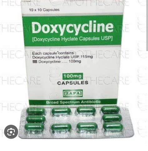 Dr Munyi Moses On Twitter This Is Doxycycline Take It Before Sex