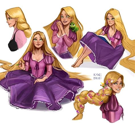 Ellie On Instagram “some Rapunzel Fanart Finished Tangled The Series