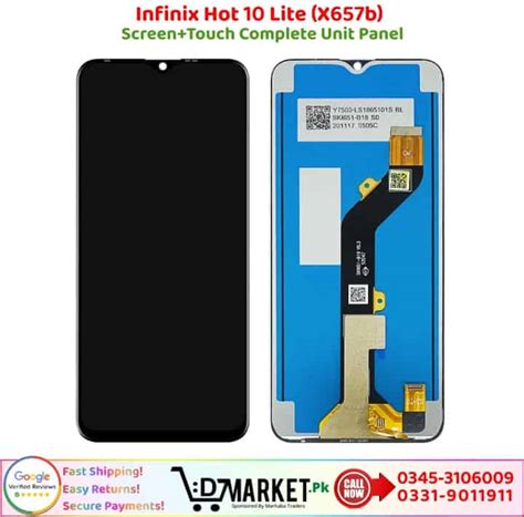 Infinix Hot Lite Lcd Panel Price In Pakistan Dmarket Pk