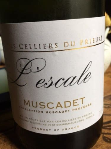 Les Celliers Du Prieure Valentin Fleur L Escale Muscadet Vivino Us