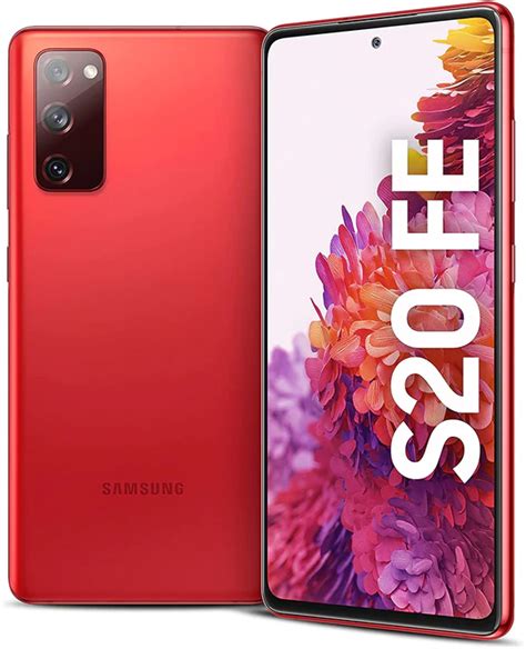 Samsung Galaxy S20 Fe Mobilni Telefon Lte G780 128gb 6 Gb Ram Cloud Red Darilo