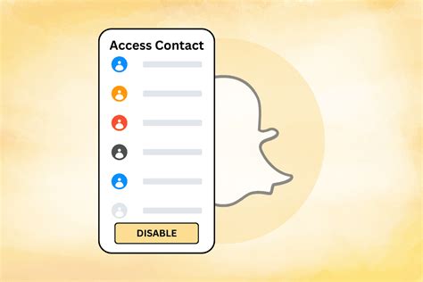 How To Disable Contacts Access To Snapchat On Iphone And Android Techcult