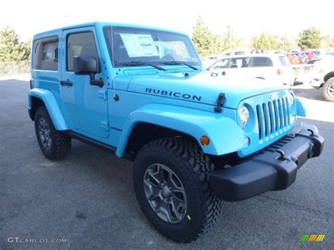 2017 Chief Blue Jeep Wrangler Rubicon 4x4 119384860 Photo 8 Car Color Galleries