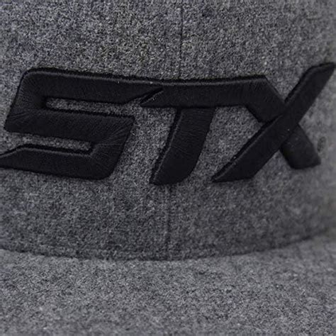 Stx Melton Wool 3d Branded Cap Clothing Shoes And Jewelry