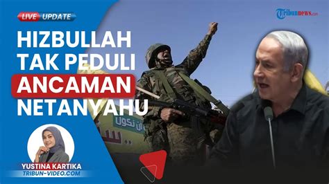 Hizbullah Serang Utara Israel Tak Peduli Ancaman Netanyahu Soal