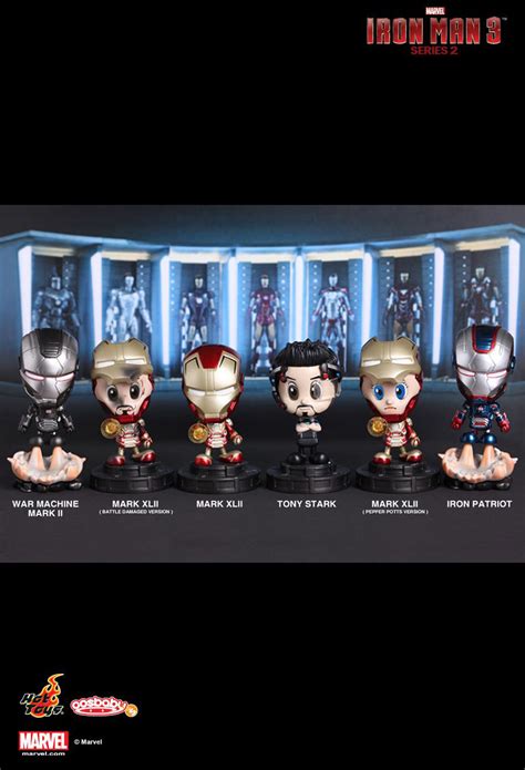Hot Toys Iron Man 3 Cosbaby Series 2 Images And Info The Toyark News