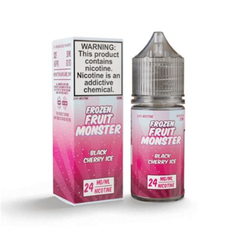 Frozen Fruit Monster Salt Tfn Black Cherry Ice Ejuice 30ml