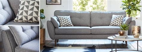 Zinc Weave 4 Seater Sofa Zinc Weave DFS Dfs Zinc Sofa Dfs Sofa 3