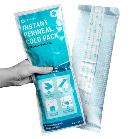 Icewraps Instant Postpartum Pads 12 Individually Wrapped Ice Packs