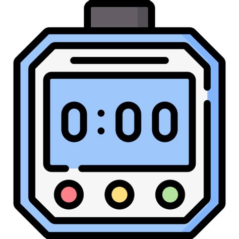 Stopwatch Special Lineal Color Icon