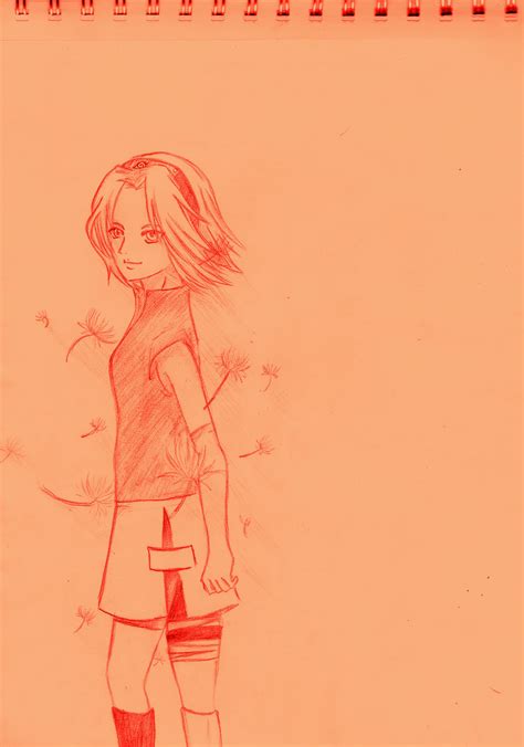 Sakura Drawing By Kryione On Deviantart