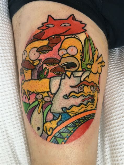 Homer Simpson Vag Tattoo