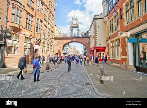 Chester City Centre Stock Photo - Alamy