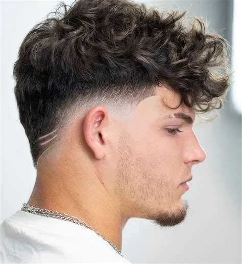 25 Edgy Curly Fade Haircuts For Men Styleoholic