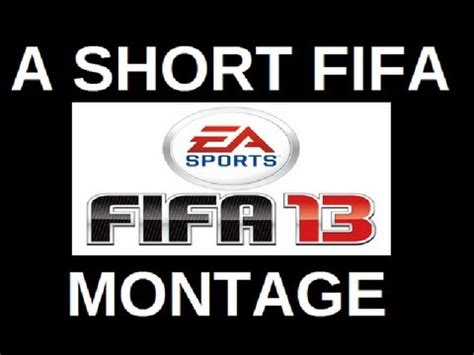 Fifa Goals Montage Fifa Youtube