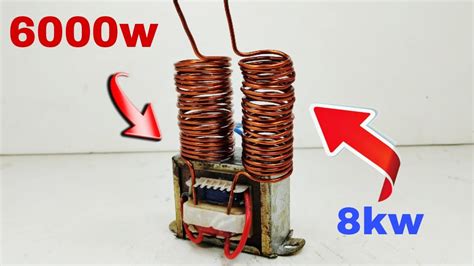 Make 220v 6000w Free Energy Generator Using Transformer Tools New