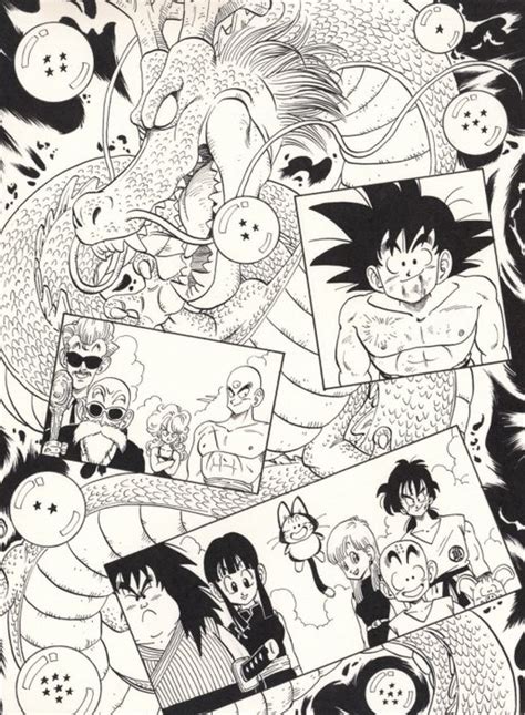 Dragon Ball - Weekly Shonen Jump - Official Manga Page Reproduction ...