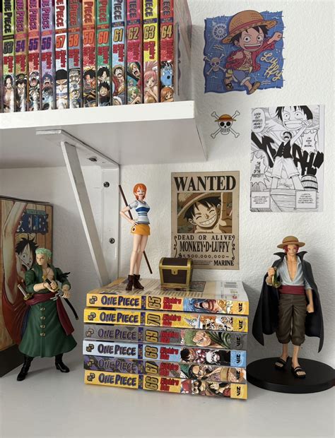 One piece!! | Cute room ideas, One piece, Manga collection