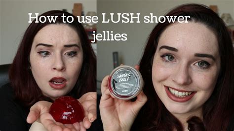 How To Use Lush Shower Jellies Youtube