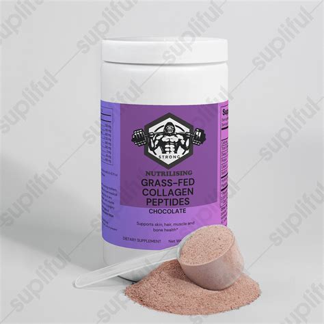 Grass Fed Collagen Peptides Powder Chocolate Nutrilising