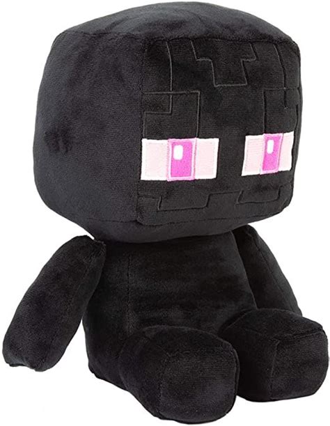 Jinx Minecraft Crafter Enderman Plush Stuffed Toy Black 8