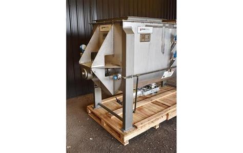 Used Sold USED AMERICAN PROCESS RIBBON BLENDER 55 CUBIC FEET DOUBLE