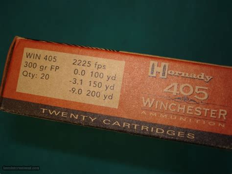 Hornady .405 Winchester, 300 Grain Ammo