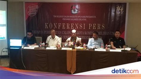 Timsel Umumkan Pendaftaran Calon Anggota Kpu Jeneponto Dibuka Mulai