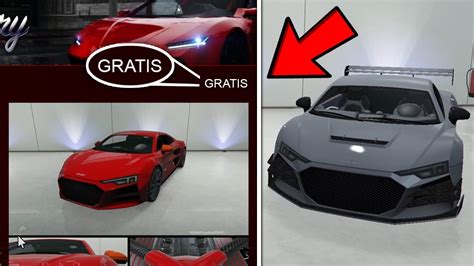 Como Conseguir Nuevo Coche Audi R Gratis En Gta Online Como