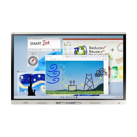 Smart Board Mx065 V4 Interactive Display With Iq 65 4k Uhd Lcd