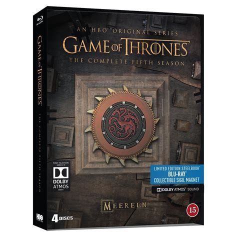 Game Of Thrones Kausi 5 Steelbook Blu Ray Gigantti Verkkokauppa