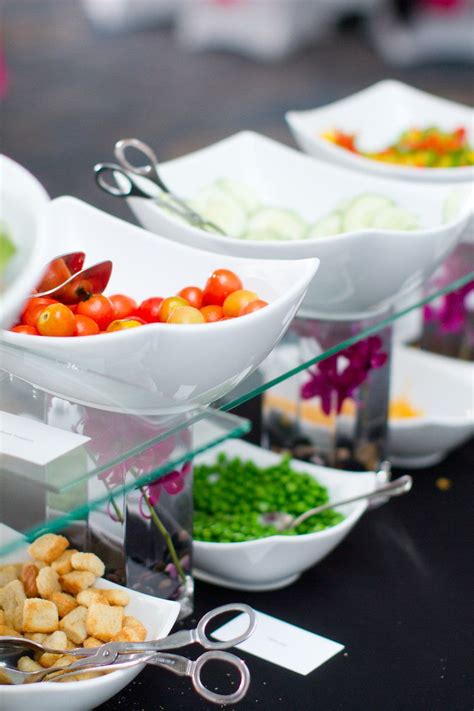 Salad fixings - Buffet style at the Holiday Inn