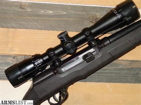 Armslist For Sale Trade Used Savage A Rifle Hmr With Scope